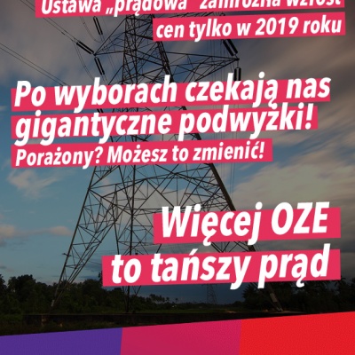 Więcej OZE to tańszy prąd